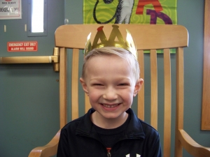Finley Schreiber, 5, finished the 1,000 Books before Kindergarten reading challenge at the Reedsburg Public Library.  Any child can register for this free early literacy program before they enter kindergarten. Visit www.reedsburglibrary.org for details. (Submitted photo)