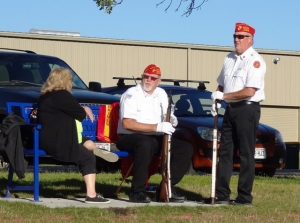 Veterans participate in the opening of the 2021 Vet Fest at Nishan Park last Saturday. (Photos by Heather Stanek)