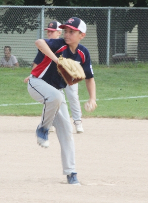 The Reedsburg U-10 baseball squad was one of many Reedsburg teams in action this past weekend as the city once again played host to the 34th Annual Lenny Alexander Baseball Tournament, which featured seven age groups playing on eight diamonds throughout Reedsburg Friday-Sunday. (Photos by Troy Matz)