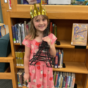Elliana Wood, 5, completed the 1,000 Books before Kindergarten challenge on Aug. 16. The Reedsburg Public Library offers two year-round, ongoing reading challenges for the youngest members of the community. Also available is the 100 Books before One challenge. Both are geared towards inspiring the families to read early and often to their children. (Submitted photo)