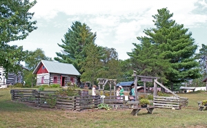 Residents and visitors had the chance to step back in time last weekend for the Annual Living History Rendezvous at the Pioneer Log Village. The event is organized by the Reedsburg Area Historical Society and features re-enactors portraying life in early America. They showed off old-fashioned bows and arrows, beads, fur products and cooking utensils, and many wore clothing of the era. Buildings on the grounds were also open for the public to explore. (Photos by Heather Stanek)