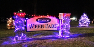 Christmas in Webb Park held is kickoff party last Saturday night. It featured a tree lighting, food trucks, horse-drawn wagon rides, children’s activities and a marketplace. (Photos by Heather Stanek)