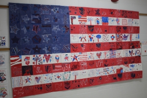 Students made all kinds of artwork for the occasion.