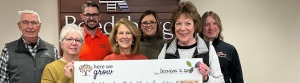 Reedsburg Area Medical Center Foundation received a $402,000 donation from Resale Beyond the Expected for the new RAMC Physicians Group that opened Jan. 6. In a statement, the RAMC Foundation said, "The Foundation is feeling extra grateful to the community. The donations and sales of those items donated and purchased at the Resale Shop have made this monetary donation to the new clinic possible. This is a direct connection between those of you giving back to your community and impacting its growth." From le